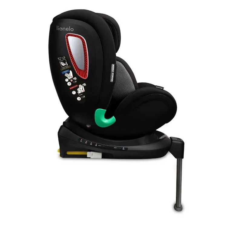 Lionelo, Antoon, fotelik samochodowy, RWF, 0-18 kg, Carbon