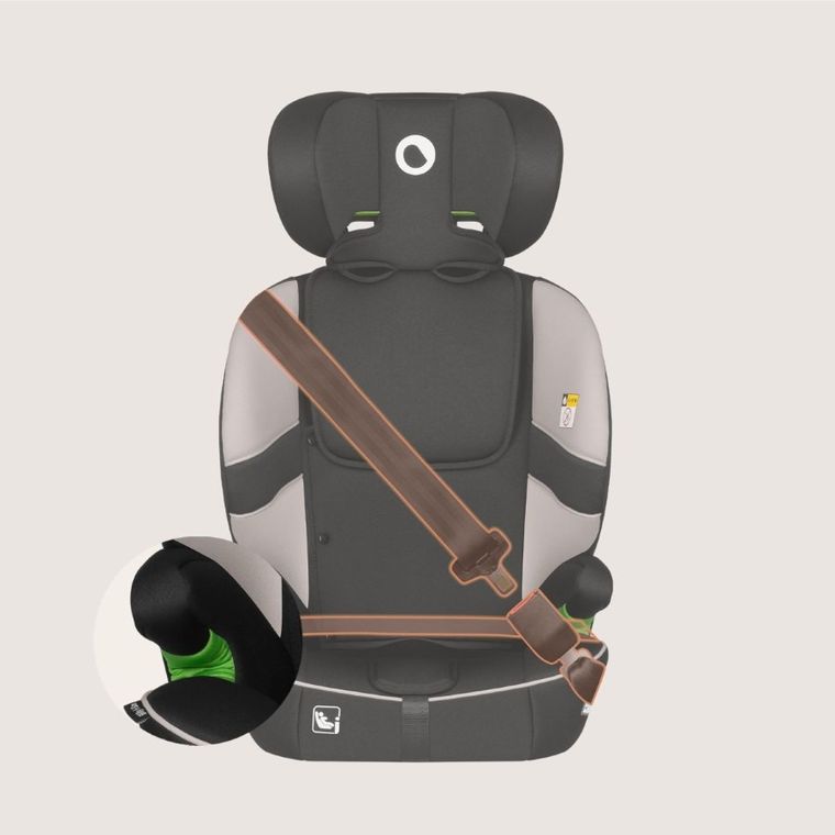 Lionelo, Billy, fotelik samochodowy, i-Size, Beige Latte, 76-150 cm