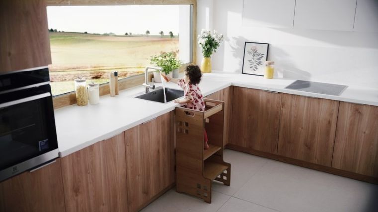 Lionelo, Cass, pomocnik kuchenny, 2w1, Natural