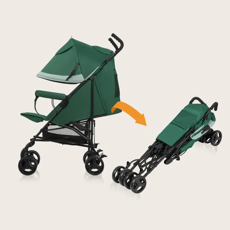 Lionelo, Elia, wózek spacerowy, Green Forest