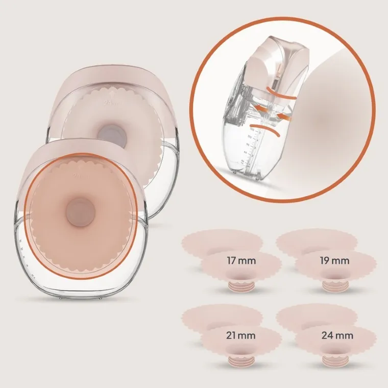 Lionelo, Fidi Free Slim duo, zestaw laktatorów, Hands-Free