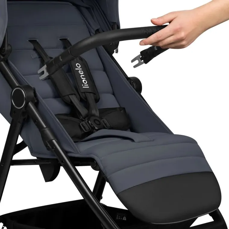 Lionelo, Iva, wózek spacerowy, Grey Graphite