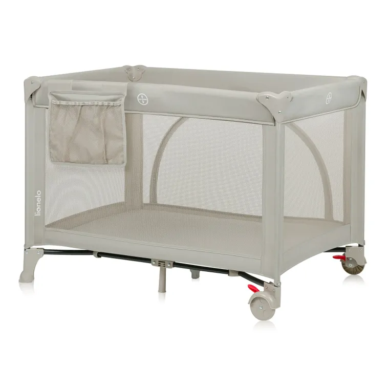 Lionelo, Laura, kompaktowe łóżeczko turystyczne, Beige Sand