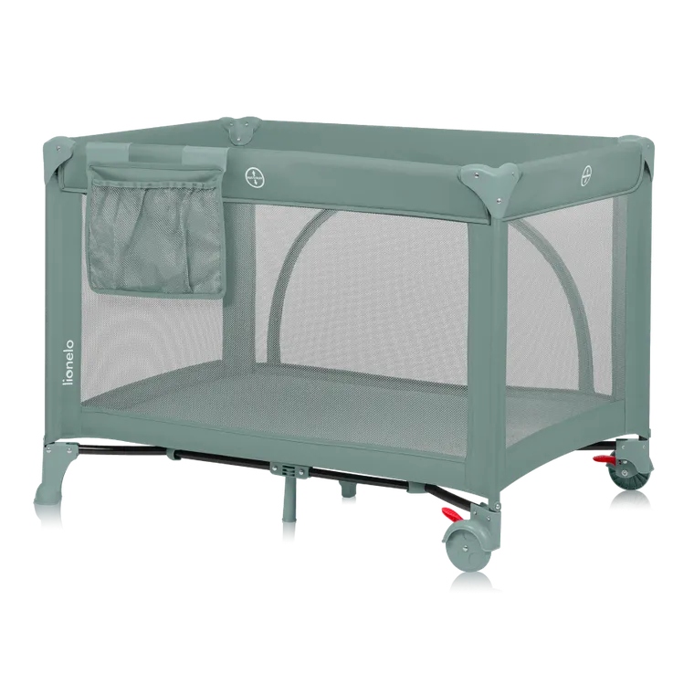Lionelo, Laura, kompaktowe łóżeczko turystyczne, Green Sage