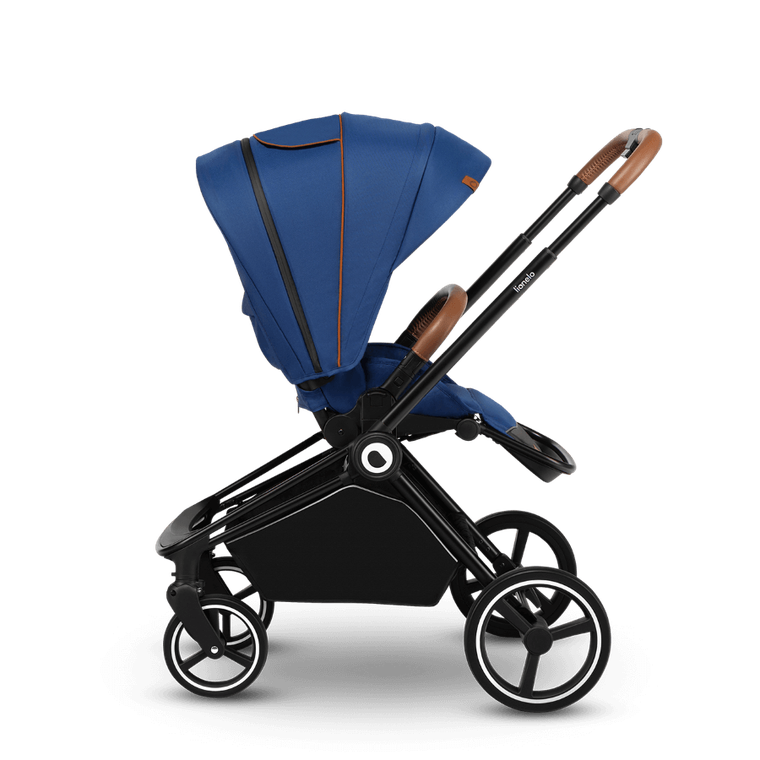 Lionelo, Mika, wózek wielofunkcyjny z fotelikiem, 3w1, Blue Navy