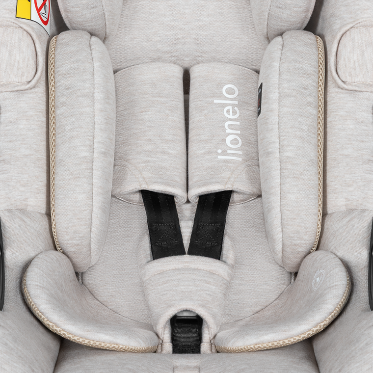 Lionelo, Moxie, i-Size, fotelik samochodowy, Beige Sand, 40-87 cm