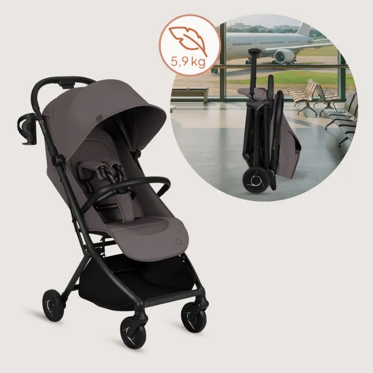 Lionelo, Sia, wózek spacerowy, beige taupe