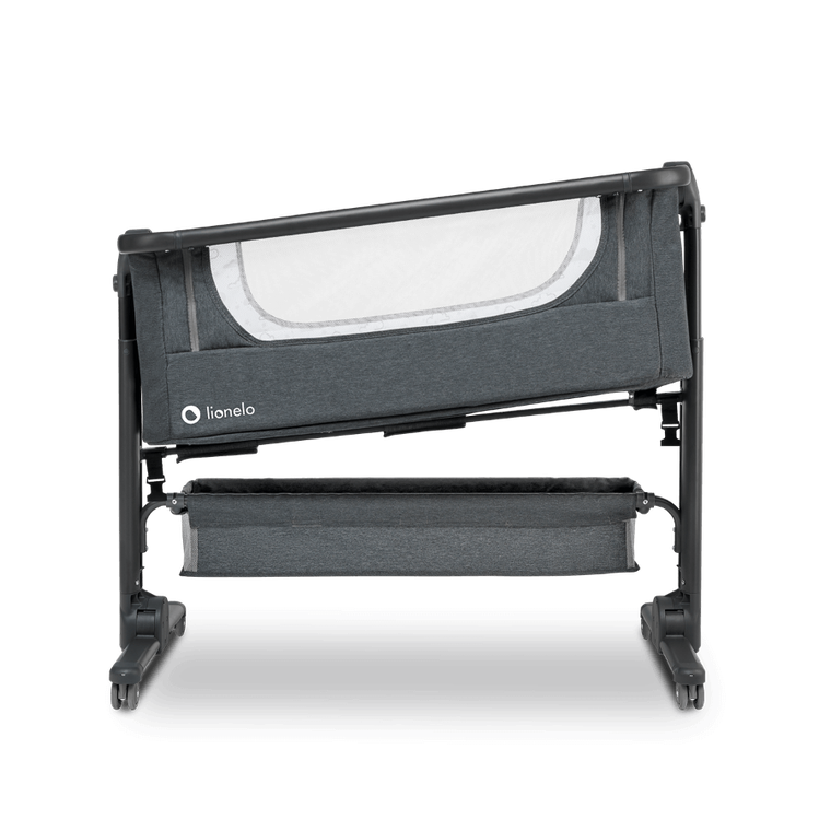 Lionelo, Timon, łóżeczko dostawne, Graphite