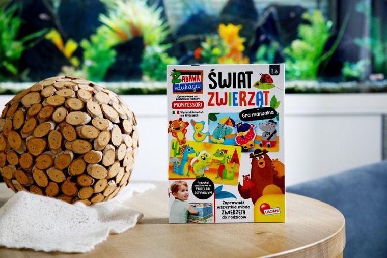 Lisciani, Montessori, Świat zwierząt