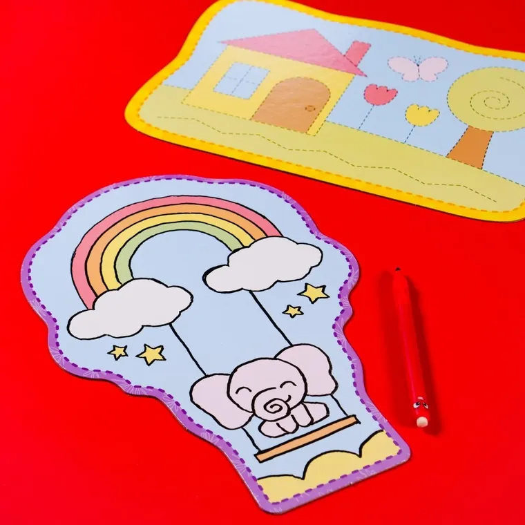 Lisciani, Montessori, szkoła pisania z 18 tabliczkami