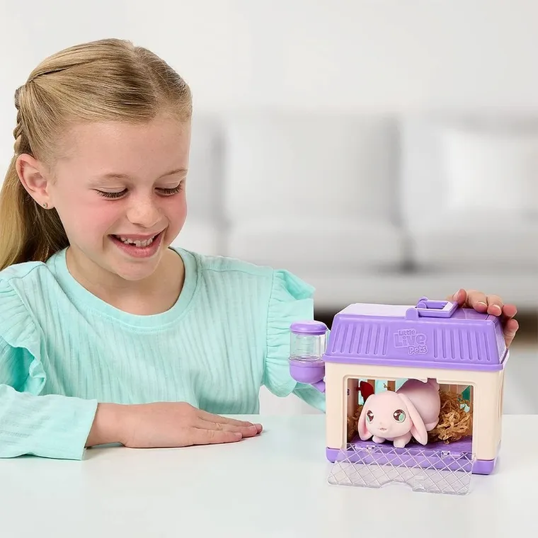 Little Live Pets, Mama Surprise Mini, Króliki, mama i małe króliczki, zabawka interaktywna