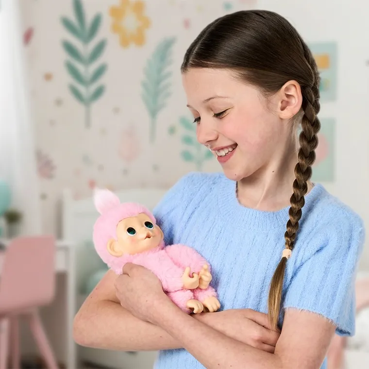 Little Live Pets, Minis, Moja Małpka Luna Lemon, maskotka interaktywna