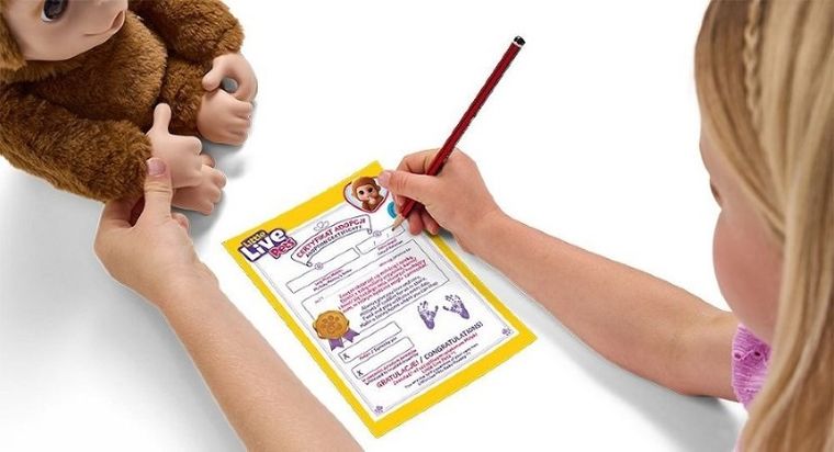 Little Live Pets, Moja Małpka Mango, maskotka interaktywna