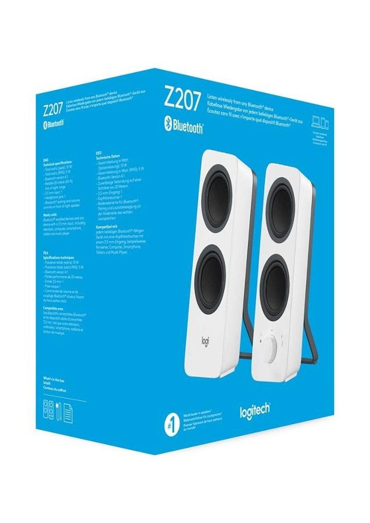 Logitech, głośniki Z207, white