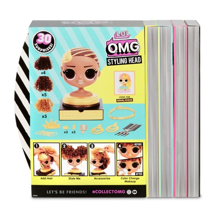 L.O.L. Surprise, O.M.G., Royal Bee, głowa do stylizacji