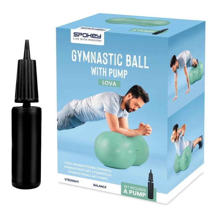 Lova, piłkagimnastyczna, owalna