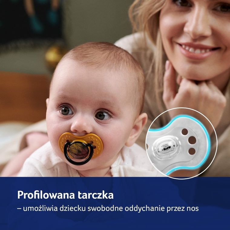 Lovi, Jungle Vibes Girl, smoczek silikonowy, dynamiczny, 0-3m, 2 szt.