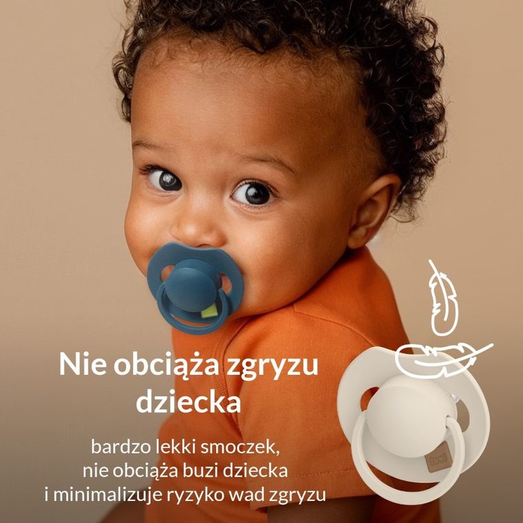 Lovi, Prime, smoczek silikonowy, dynamiczny, 6-18m, Nude/Blush, 2 szt.