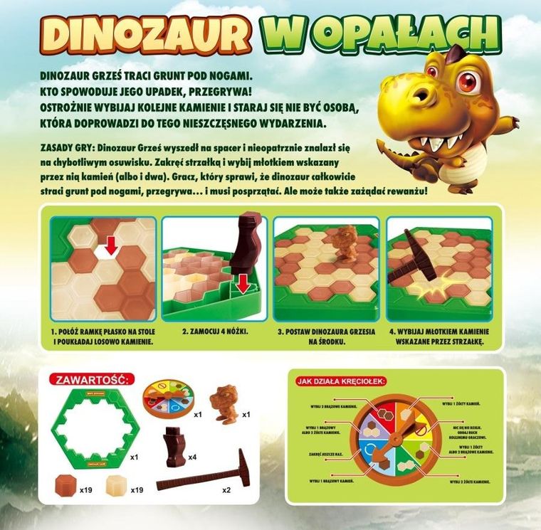 Lucrum Games, Dinozaur w opałach, gra familijna