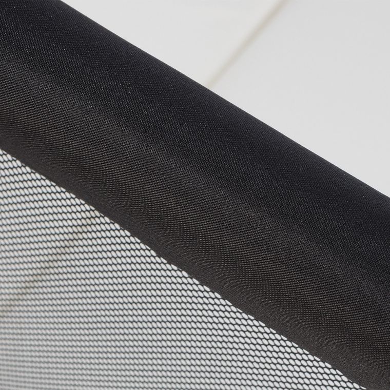 Luna Bambini, lekkie łóżeczko turystyczne, bez montażu, czarne