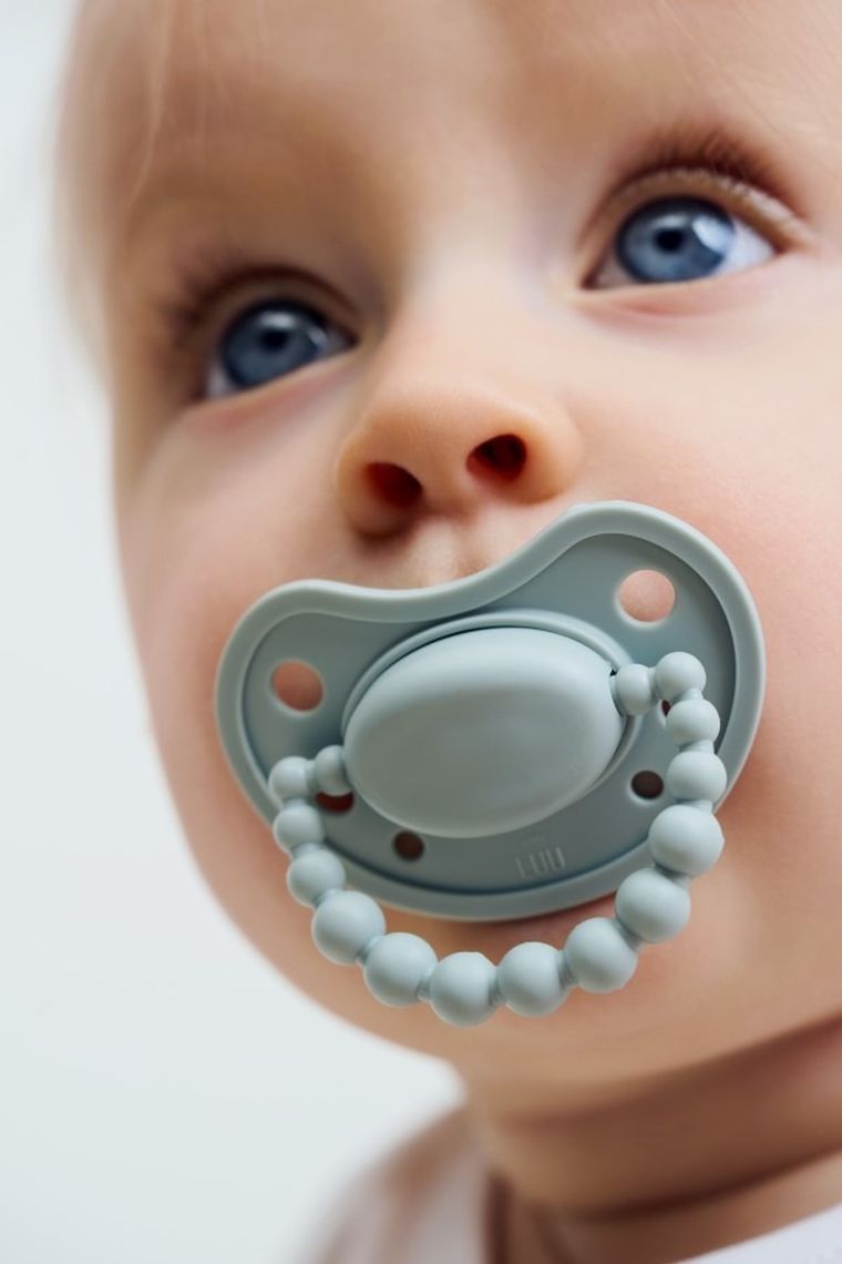 LUU Kids, smoczek pozycjonujący, Frozen Sage, 6m+