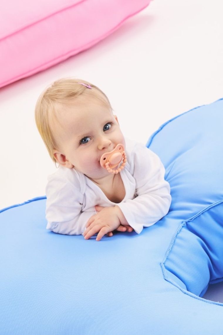 LUU Kids, smoczek pozycjonujący, Summer Apricot, 3-6m