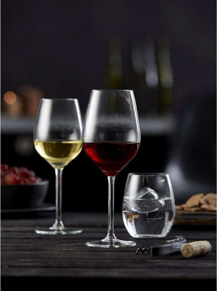 Lyngby Glas, kieliszki do czerwonego wina, 500 ml Juvel, 4 szt.