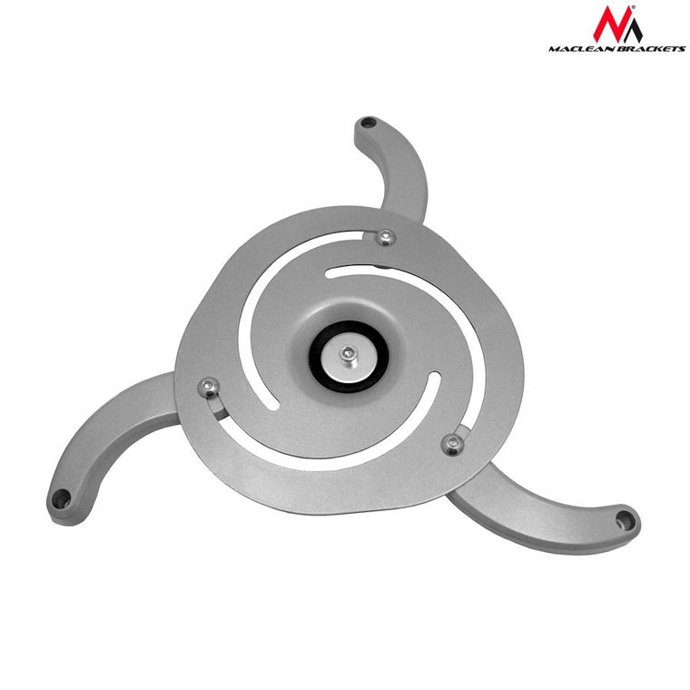 Maclean, uchwyt sufitowy do projektora, 80-980mm, 10 kg, srebrny, MC-517