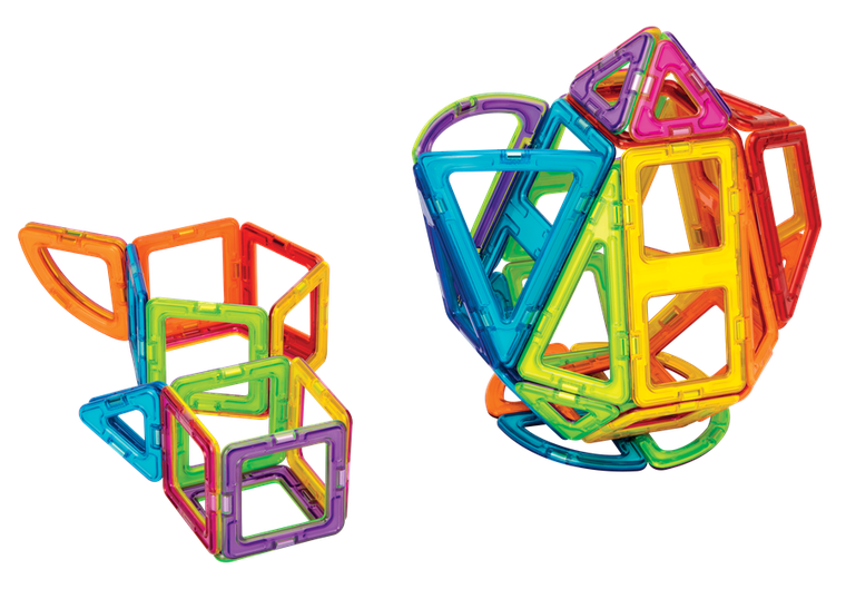 Magformers, Basic, magnetyczne klocki, 90 elementów