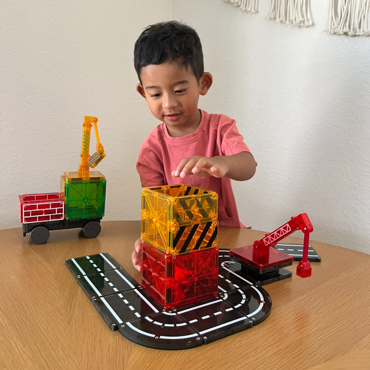 Magna Tiles, Builder, klocki magnetyczne, 32 elementy