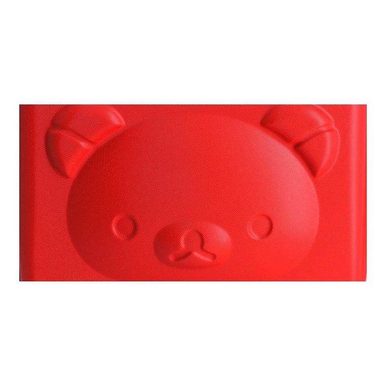 Mała walizka, kosmetyczka podróżna, czerwona