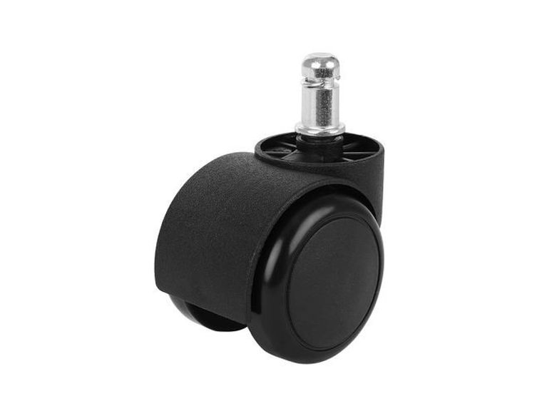 Malatec, kółka do fotela biurowego, czarne, 5 szt.