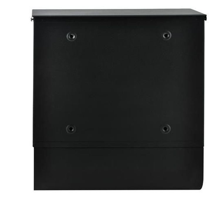 Malatec, skrzynka na listy, czarna