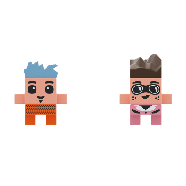 Marioinex, Mini Waffle, City, Pokaz lotniczy, klocki konstrukcyjne, 148 elementów