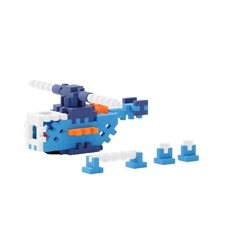 Marioinex, Mini Waffle, City, Posterunek Policji, klocki konstrukcyjne, 280 elementów