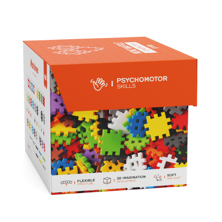 Marioinex, Mini Waffle, Konstruktor, klocki konstrukcyjne, 500 elementów