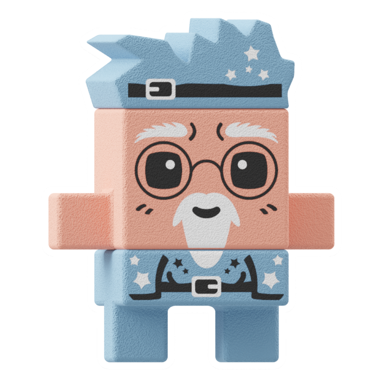 Marioinex, Mini Waffle, Magiczna Wieża, klocki konstrukcyjne, 80 elementów