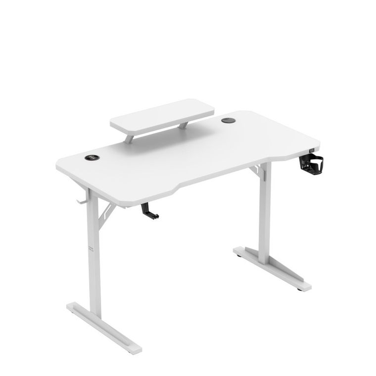 Mark Adler, Leader 5.1 White, biurko komputerowe z półką, 115 cm