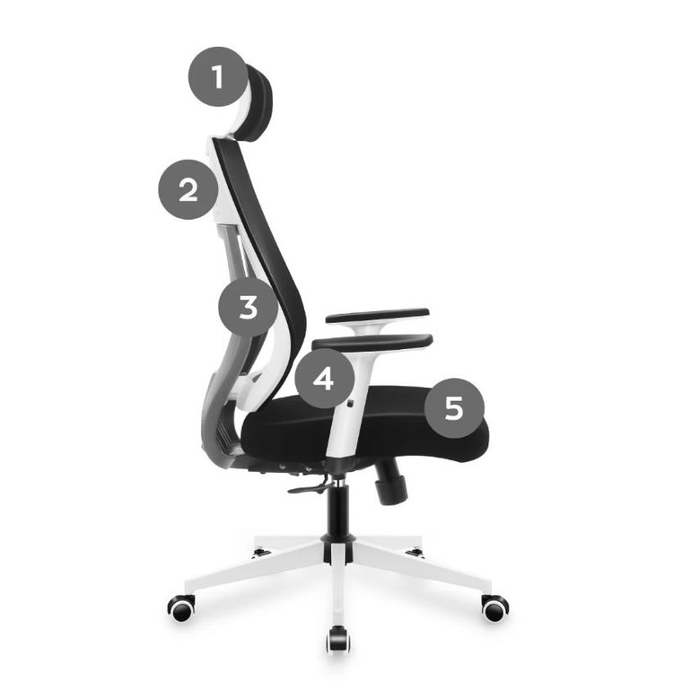 Mark Adler, Manager 3.9, fotel biurowy, Black