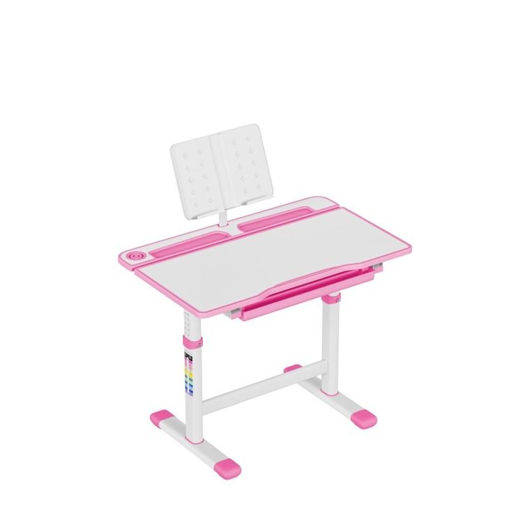 Mark Adler, Study 3.0 Pink, ergonomiczne biurko dla dziecka, 66 cm