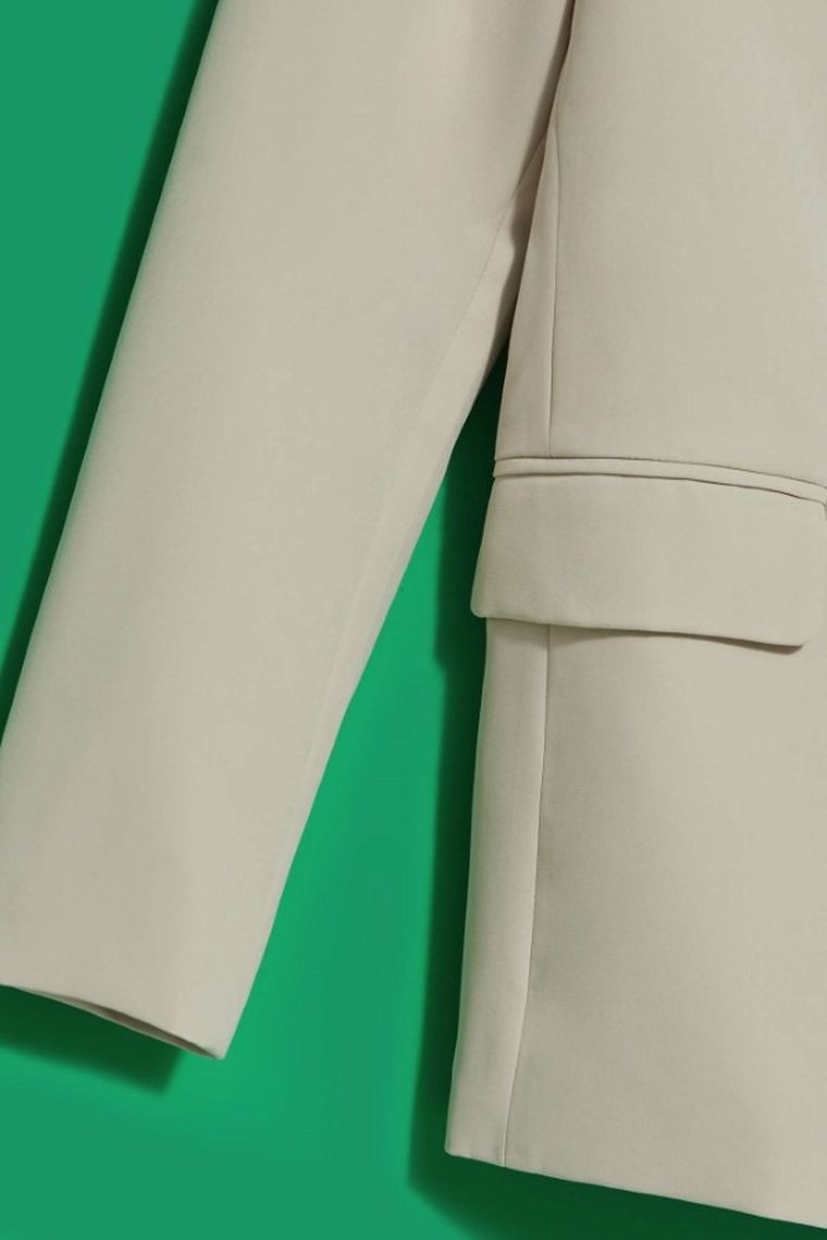 Marynarka damska, beżowa, Moodo