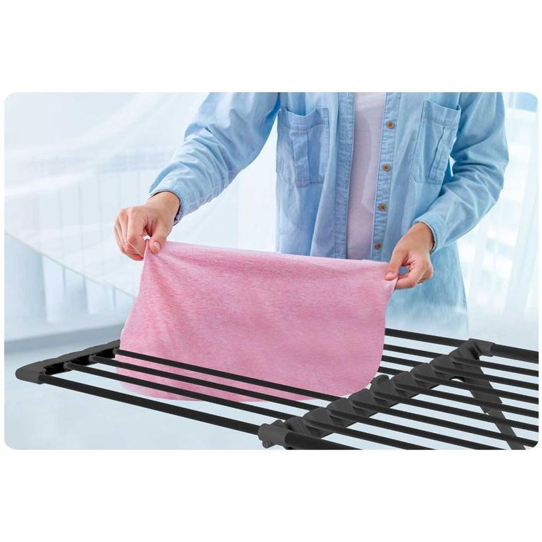 Massido, Ursula, suszarka na pranie, z kółkami, teleskopowa, 20mb