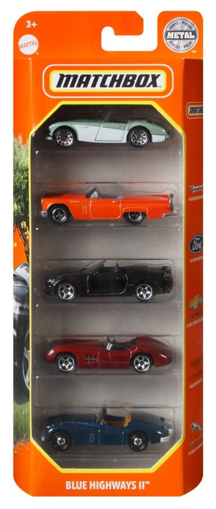 Matchbox, Zestaw 5 autek