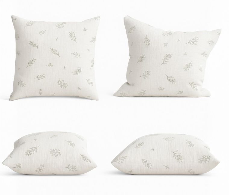 Matex, poszewka na poduszkę typu jasiek, muśłinowa, 40-40 cm