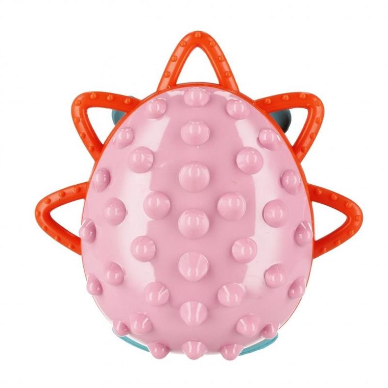 Mega Creative, jeżyk, grzechotka gryzak, 2w1, 1 szt.