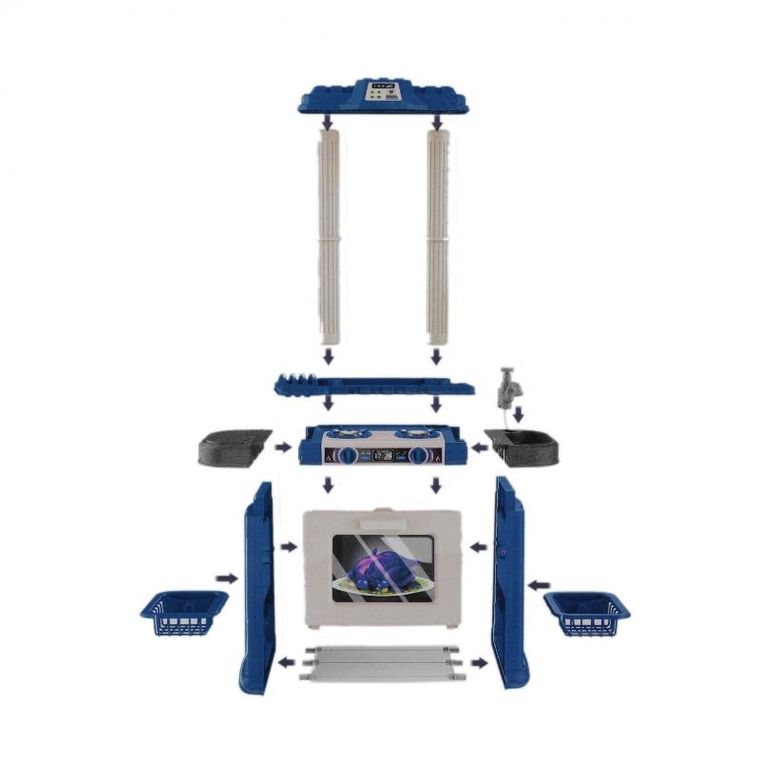 Mega Creative, kuchnia z akcesoriami