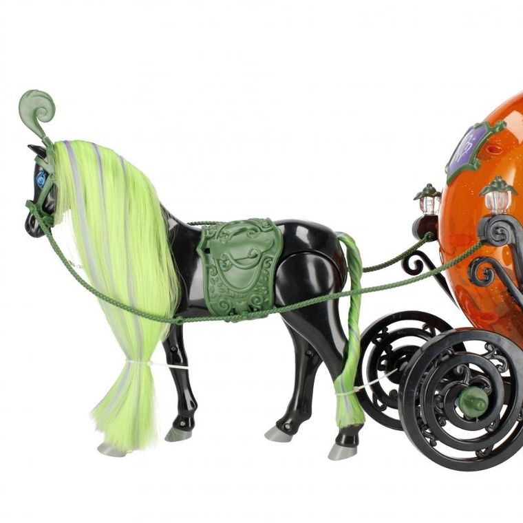 Mega Creative, lalka z karetą i koniem