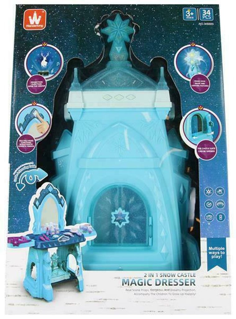 Mega Creative, toaletka z akcesoriami, zabawka interaktywna