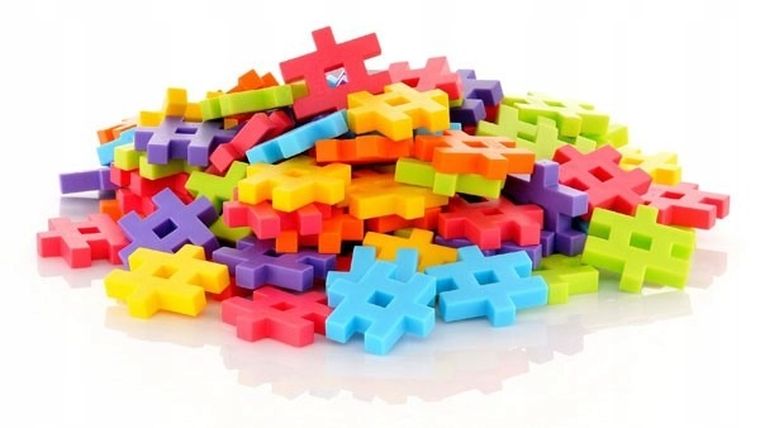 Meli, Maxi, Klocki konstrukcyjne, 50 elementów