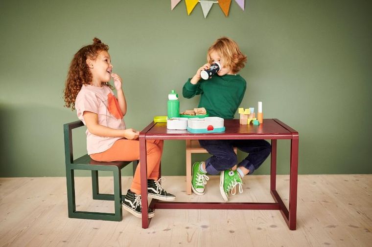 Mepal, Campus, bidon z dziubkiem pop-up, Leopard, 400 ml